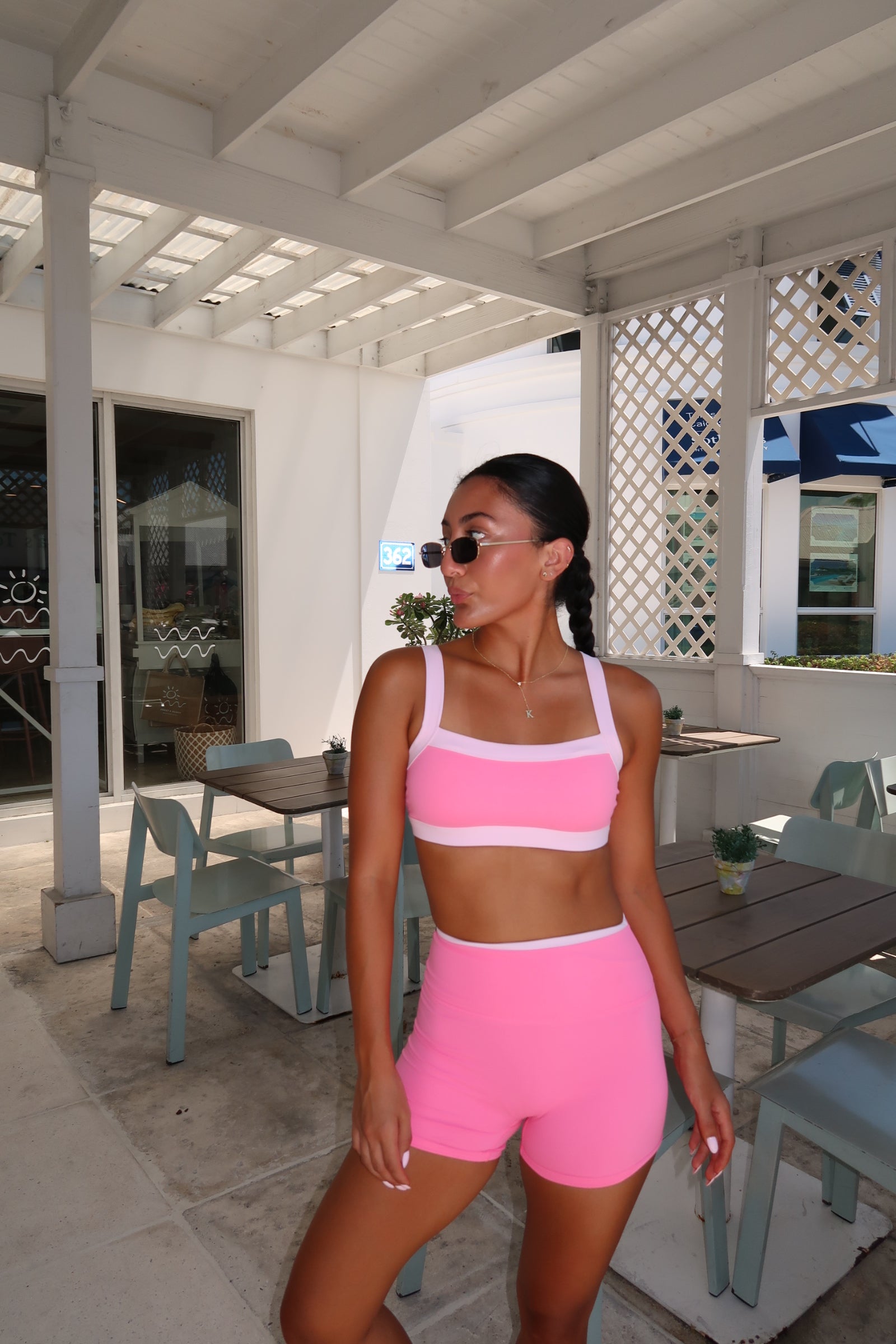 Bubble Gum Sports Bra