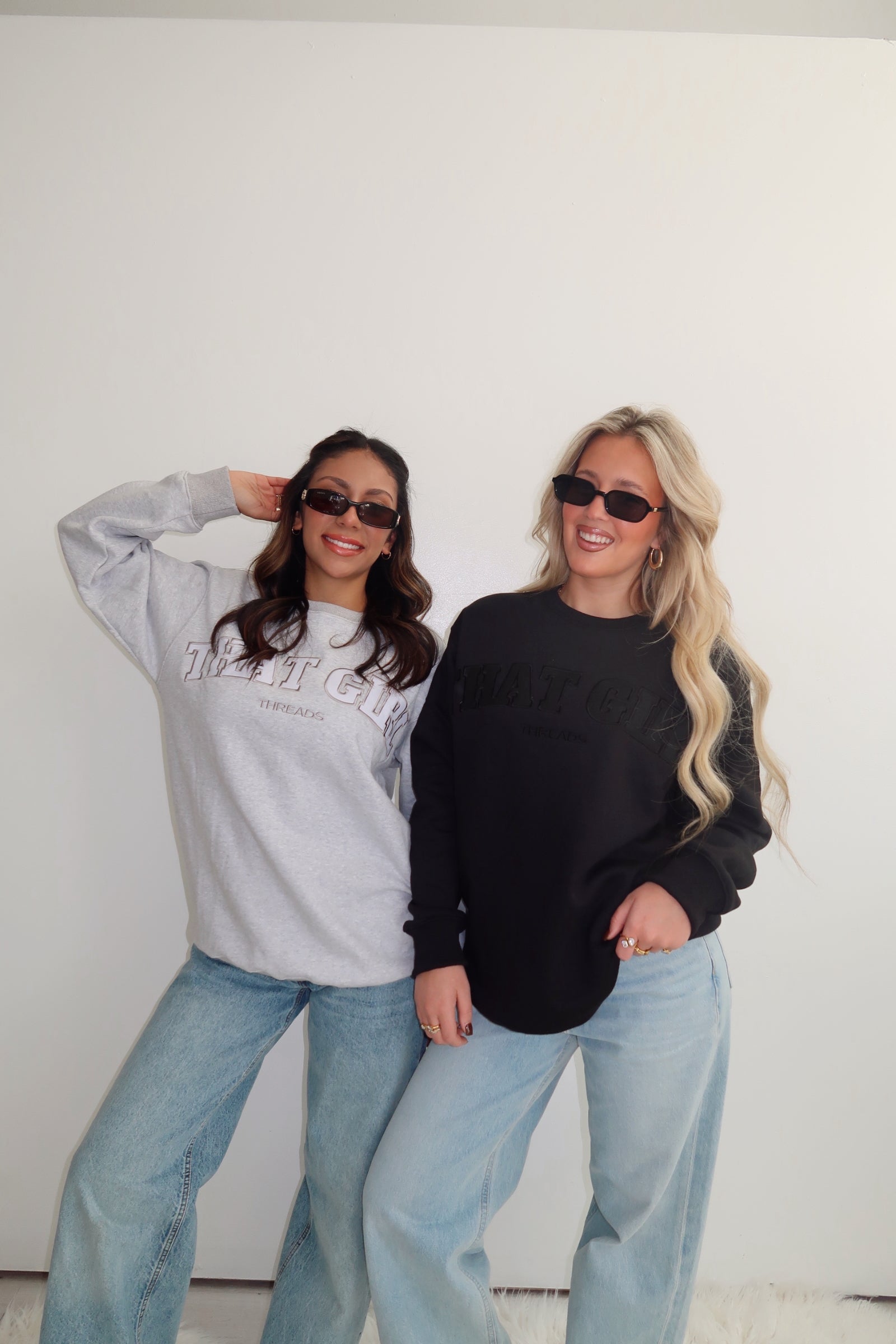 That Girl Crewneck- Gray