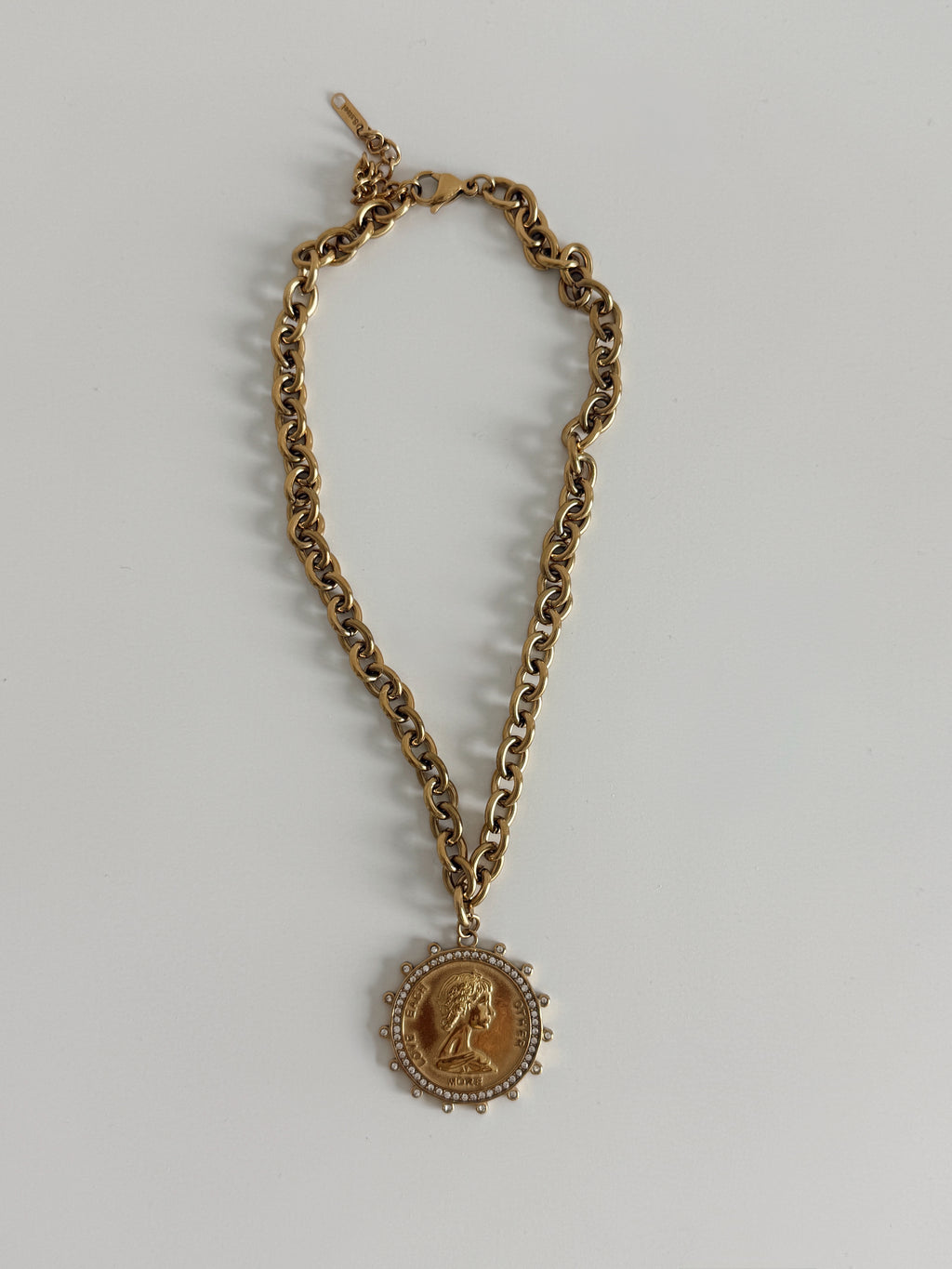 GOLD COIN NECKLACE