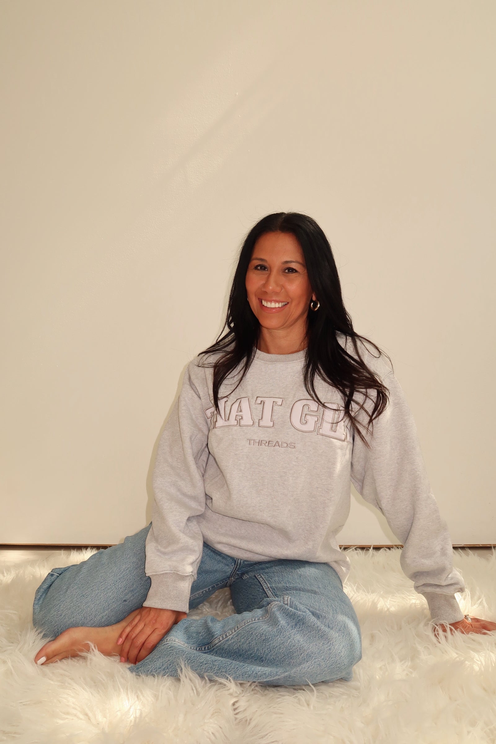 That Girl Crewneck- Gray