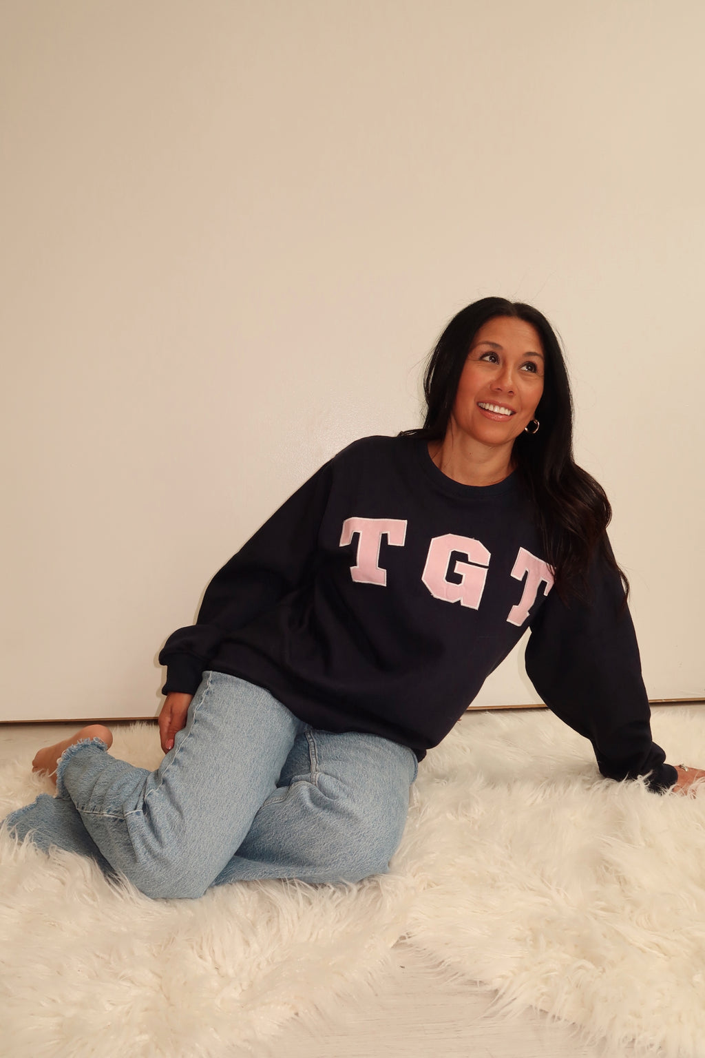 TGT Crewneck- Navy